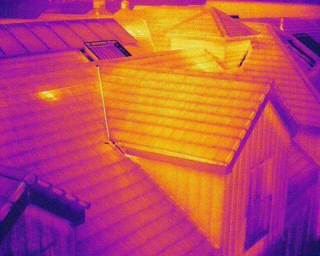 Thermal Imaging Roof Survey Image Bamber Bridge